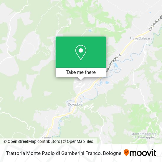 Trattoria Monte Paolo di Gamberini Franco map