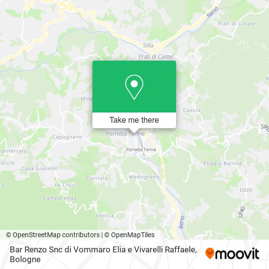 Bar Renzo Snc di Vommaro Elia e Vivarelli Raffaele map