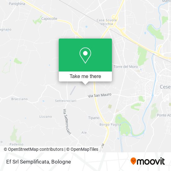 Ef Srl Semplificata map
