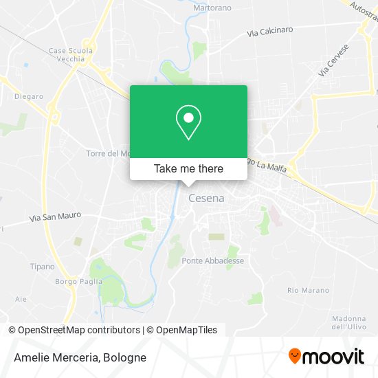 Amelie Merceria map