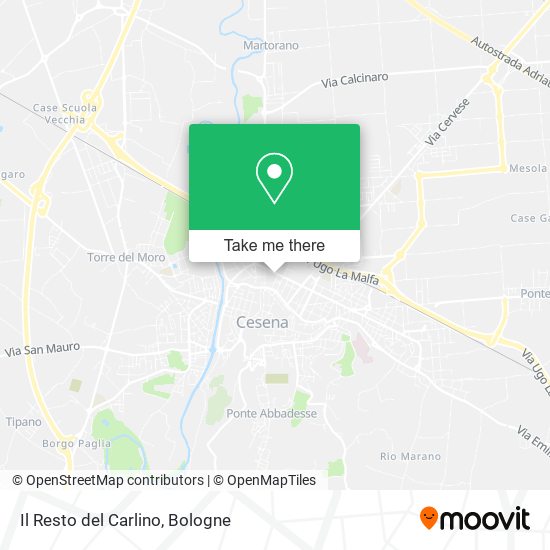 Il Resto del Carlino map