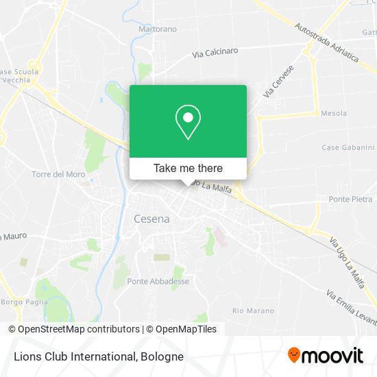 Lions Club International map