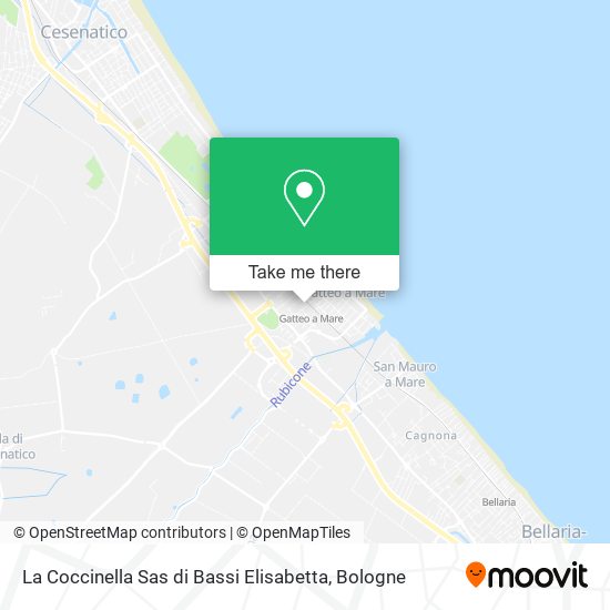 La Coccinella Sas di Bassi Elisabetta map