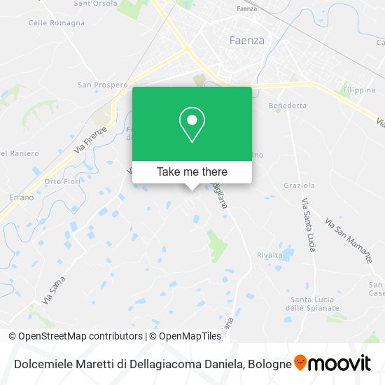 Dolcemiele Maretti di Dellagiacoma Daniela map