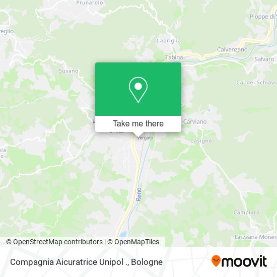 Compagnia Aicuratrice Unipol . map