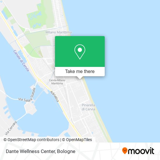 Dante Wellness Center map