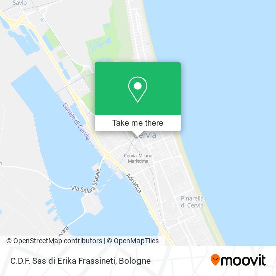 C.D.F. Sas di Erika Frassineti map