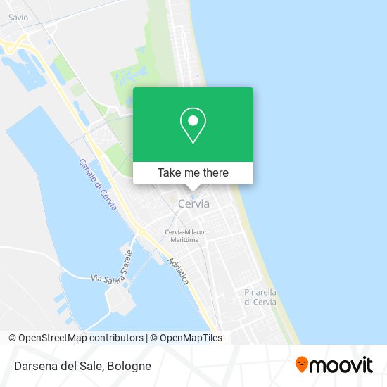 Darsena del Sale map