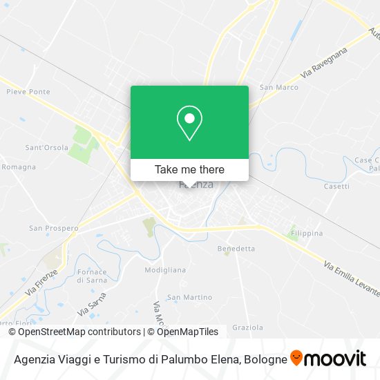 Agenzia Viaggi e Turismo di Palumbo Elena map