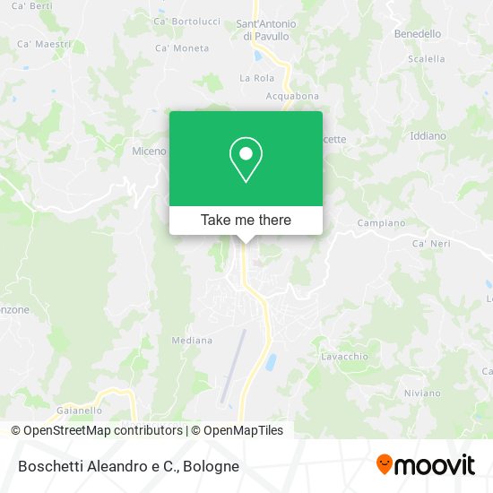 Boschetti Aleandro e C. map