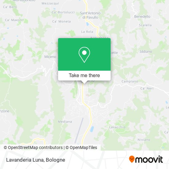Lavanderia Luna map