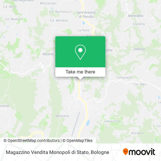 Magazzino Vendita Monopoli di Stato map