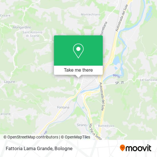 Fattoria Lama Grande map