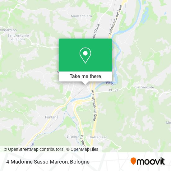 4 Madonne Sasso Marcon map