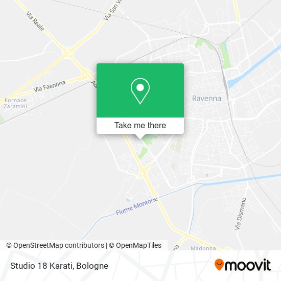 Studio 18 Karati map