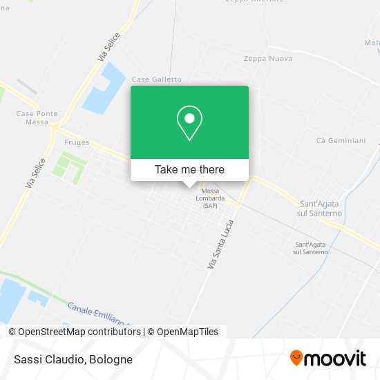 Sassi Claudio map