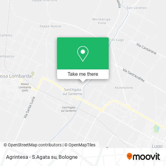 Agrintesa - S.Agata su map