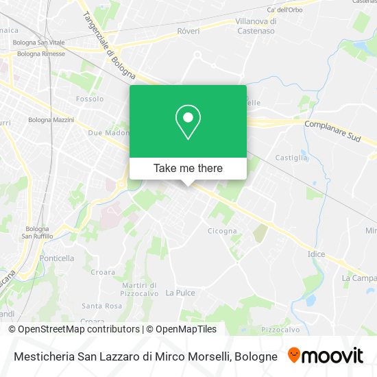 Mesticheria San Lazzaro di Mirco Morselli map