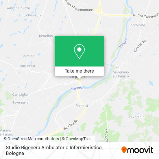 Studio Rigenera Ambulatorio Infermieristico map