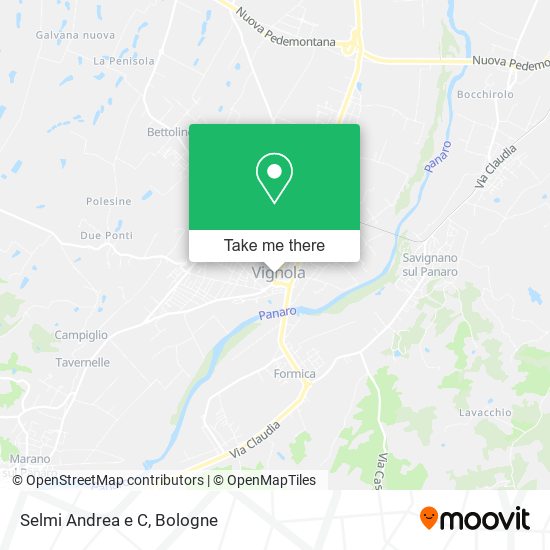 Selmi Andrea e C map