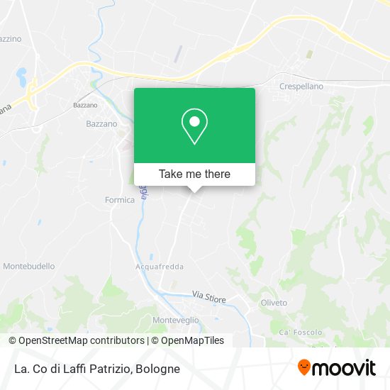 La. Co di Laffi Patrizio map