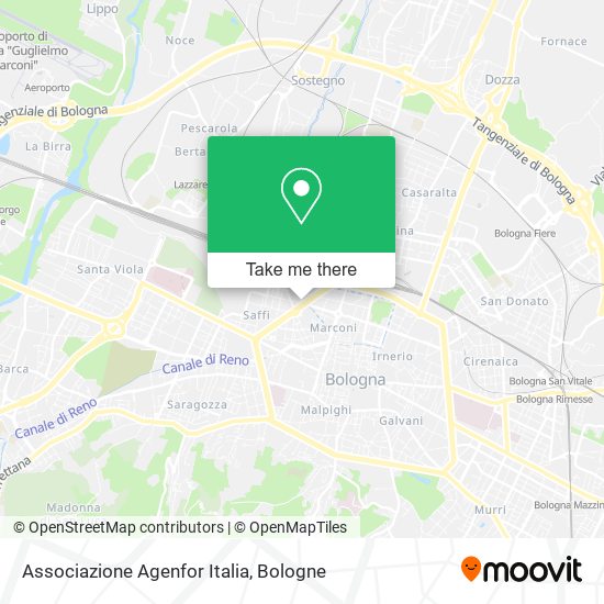 Associazione Agenfor Italia map