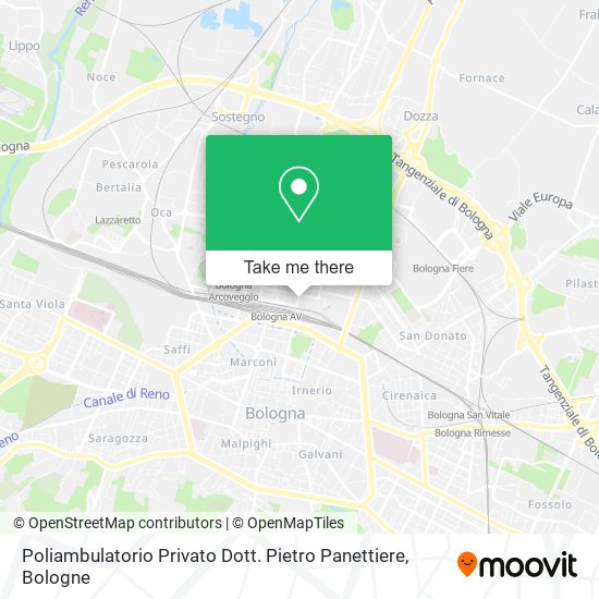 Poliambulatorio Privato Dott. Pietro Panettiere map