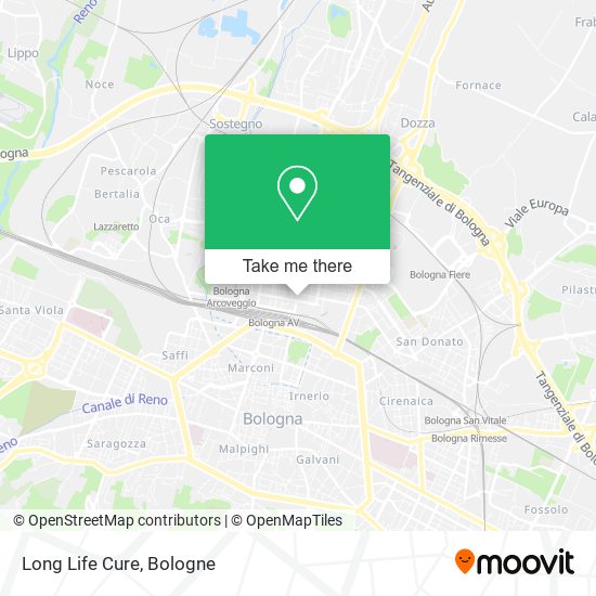 Long Life Cure map
