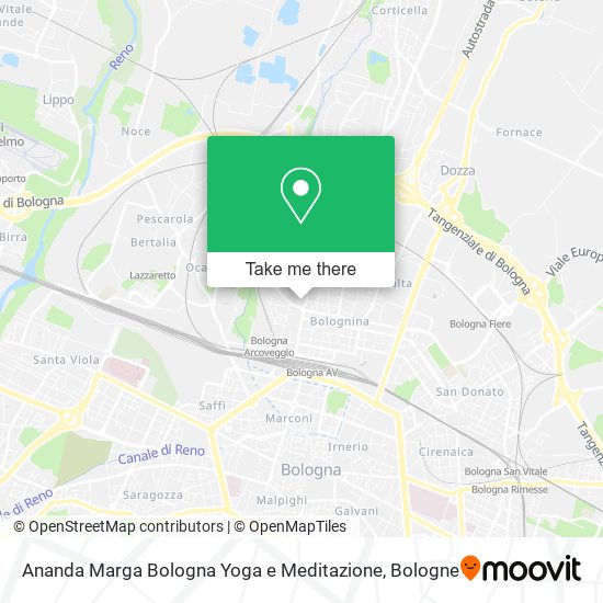 Ananda Marga Bologna Yoga e Meditazione map