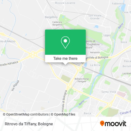 Ritrovo da Tiffany map