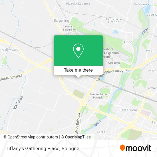 Tiffany's Gathering Place map
