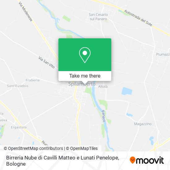 Birreria Nube di Cavilli Matteo e Lunati Penelope map