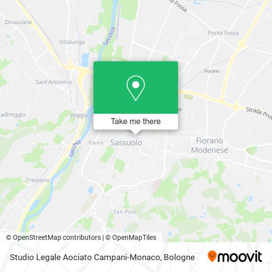 Studio Legale Aociato Campani-Monaco map