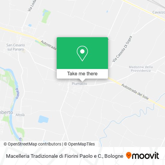 Macelleria Tradizionale di Fiorini Paolo e C. map
