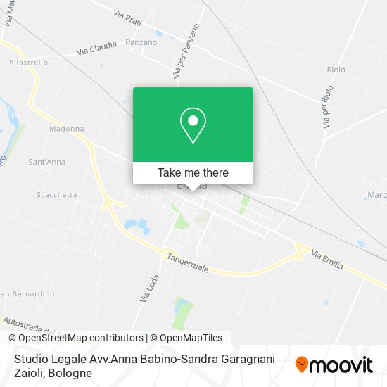Studio Legale Avv.Anna Babino-Sandra Garagnani Zaioli map
