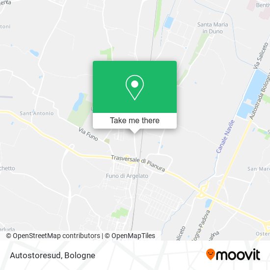 Autostoresud map