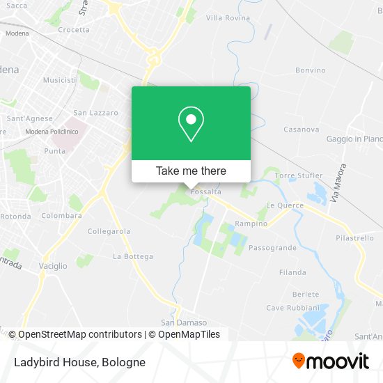 Ladybird House map