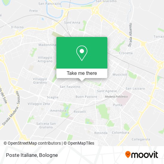 Poste Italiane map