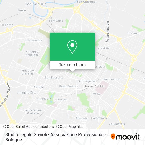 Studio Legale Gavioli - Associazione Professionale map