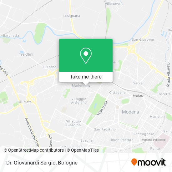 Dr. Giovanardi Sergio map