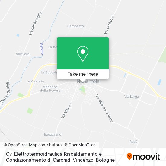 Cv. Elettrotermoidraulica Riscaldamento e Condizionamento di Carchidi Vincenzo map