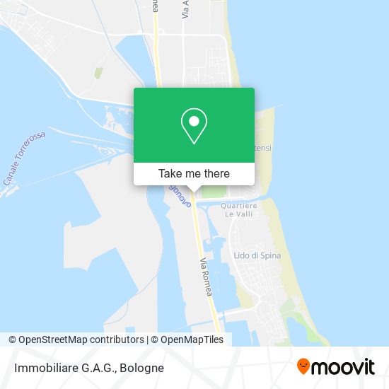 Immobiliare G.A.G. map