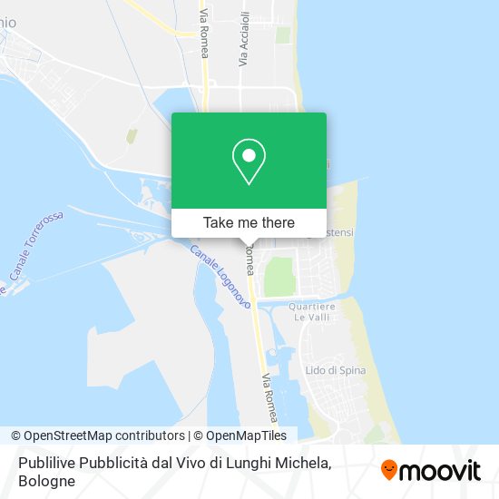 Publilive Pubblicità dal Vivo di Lunghi Michela map