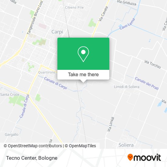 Tecno Center map