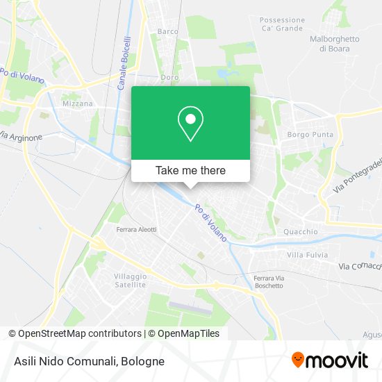 Asili Nido Comunali map