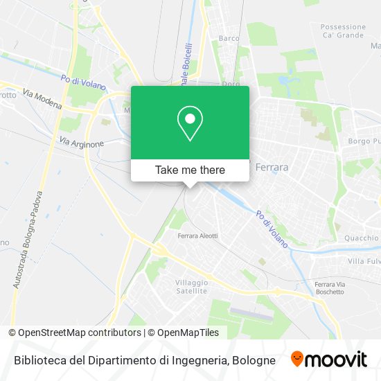 Biblioteca del Dipartimento di Ingegneria map