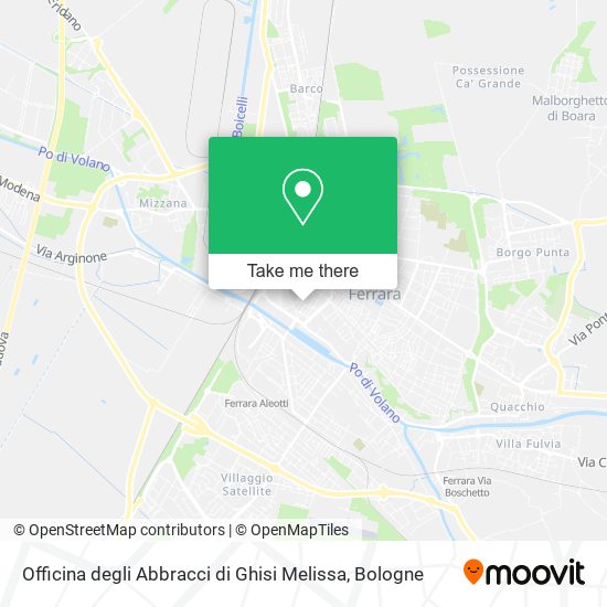 Officina degli Abbracci di Ghisi Melissa map