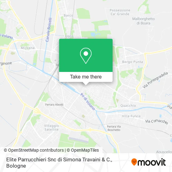 Elite Parrucchieri Snc di Simona Travaini & C. map