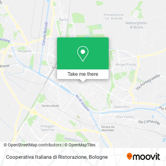 Cooperativa Italiana di Ristorazione map