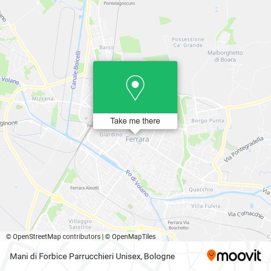 Mani di Forbice Parrucchieri Unisex map